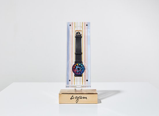Limited Edition Watch Set by Yaacov Agam for Movado, 1989, Set of