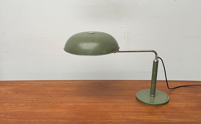 Art Deco Swiss Model Quick 1500 Swivel Table Lamp by Alfred Müller