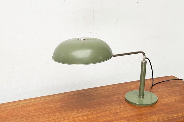 Art Deco Swiss Model Quick 1500 Swivel Table Lamp by Alfred Müller