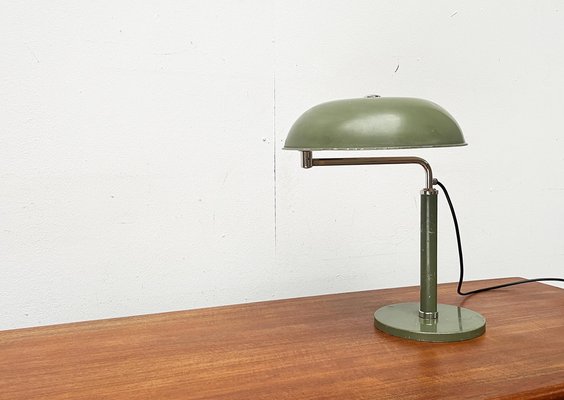 Art Deco Swiss Model Quick 1500 Swivel Table Lamp by Alfred Müller