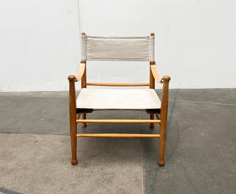 Mid-Century Modern Danish Safari Chair from Farstrup, 1960s for
