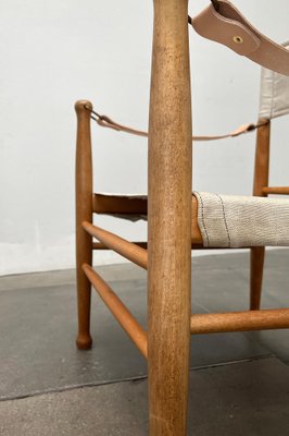 Mid-Century Modern Danish Safari Chair from Farstrup, 1960s for