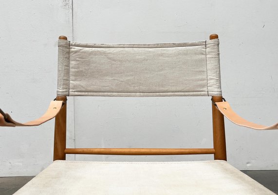 Mid-Century Modern Danish Safari Chair from Farstrup, 1960s for
