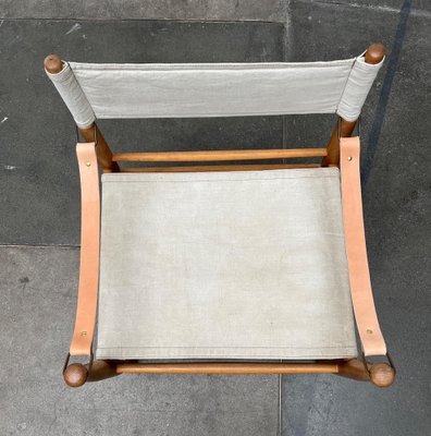 Mid-Century Modern Danish Safari Chair from Farstrup, 1960s for