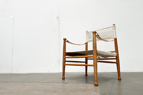 Mid-Century Modern Danish Safari Chair from Farstrup, 1960s for