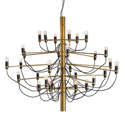 Mid Century 2097 30 Chandelier By Gino Sarfatti For Arteluce Mid Century 2097 30 Chandelier By Gino Sarfatti For Arteluce 1