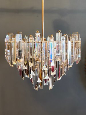 Lustre en ristal (état neuf) anton Vaud