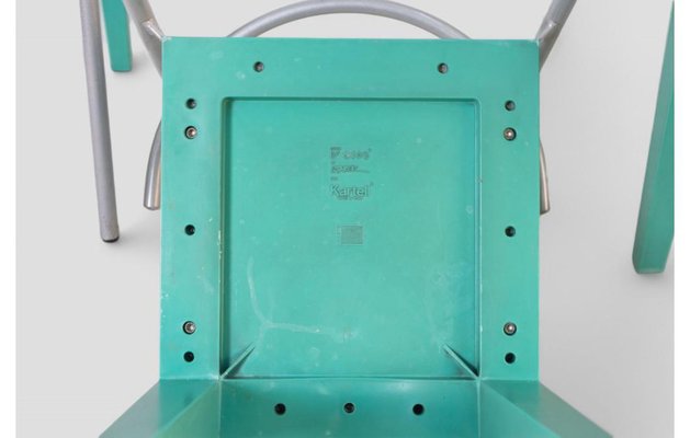 Dr. Glob Chairs by Philippe Starck for Kartell, 1980s, Set of 4