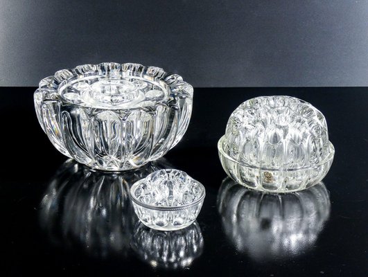 Bocal pot Henkel vintage seventies motif pommes - Arts de la table