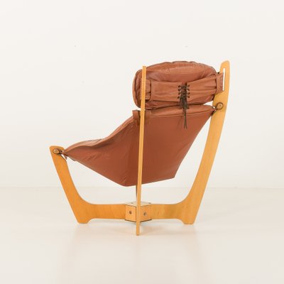 Luna Lounge Chair by Odd Knutsen for Hjellegjerde, Norway