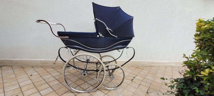 Wilson Pram Vintage Coach Built Silver Cross Wilson Pram In Brown UK