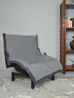 Italian Sindbad Lounge Armchair attributed to Vico Magistretti for