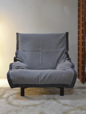Italian Sindbad Lounge Armchair attributed to Vico Magistretti for