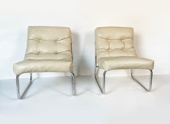 Set of Pixi Lounge Chairs attributed to Gillis Lundgren for Ikea