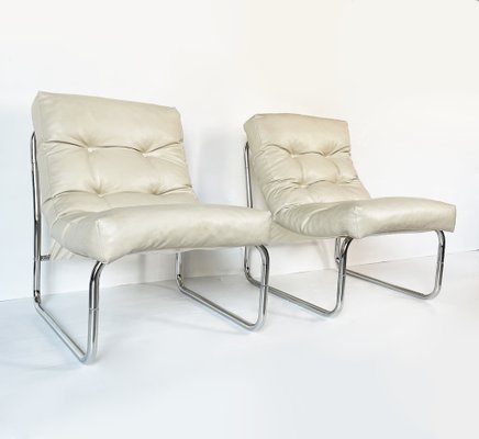 Set of Pixi Lounge Chairs attributed to Gillis Lundgren for Ikea