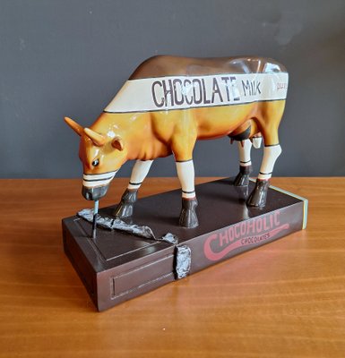 PURE CHOCOLATE MILK　chocoholic　チョコホリック　牛 PURE CHOCOLATE MILK chocoholic チョコホリック 牛 アンティーク雑貨