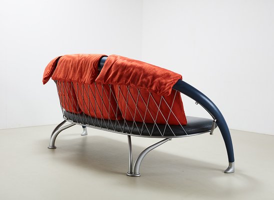 Postmodern Axale Sofa by Andrea Branzi for Cassina, 1988 for sale