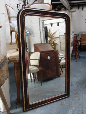 Antique Mercury Glass Wall Mirror For At Pamono Antique Mercury Glass Wall Mirror 2
