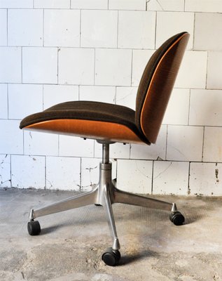 Mid Century Office Chairs By Ico Parisi For Mim Design Set Of 4 Mid Century Office Chairs By Ico Parisi For Mim Design Set Of 4 2