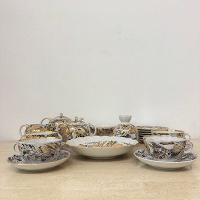 Golden Daisy Coffee Tea Service Lomonosov Imperial Porcelain