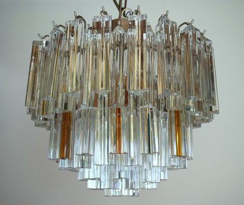 Mid Century Modern Chandelier With, Contemporary Amber Glass Chandeliers