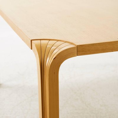 Fan Leg Coffee Table By Alvar Aalto For Artek 1970s For Sale At