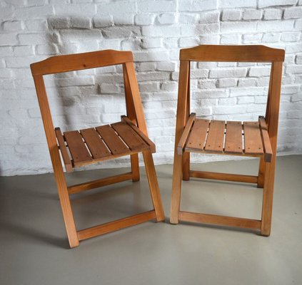 Folding Chair by Aldo Jacober, Alberto Bazzani for sale at Pamono