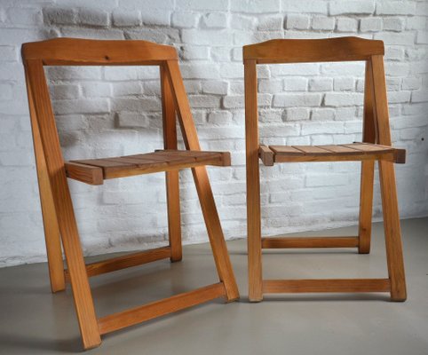 Folding Chair by Aldo Jacober, Alberto Bazzani for sale at Pamono