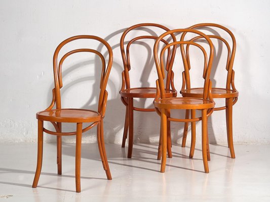 Chairs from Thonet, 1920s, Set of 4 for sale at Pamono