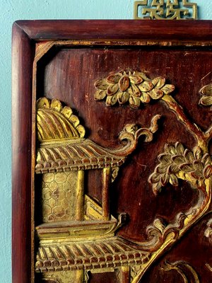 Antique Chinese Wood Panels