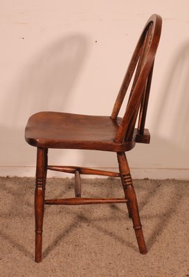 Windsor Wheelback Chairs, 19th Century, Set of 6 for sale at Pamono