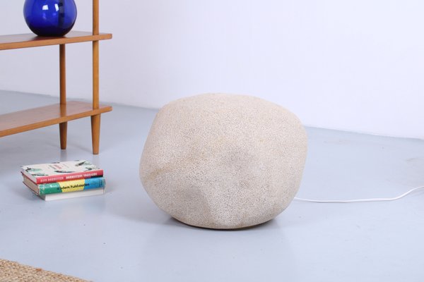 Large Dora Moon Rock Floor Lamp by Andre Cazenave for Singleton