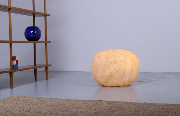 Large Dora Moon Rock Floor Lamp by Andre Cazenave for Singleton