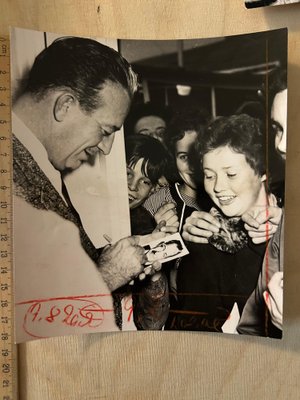 Walter Walt Disney, Original Press Images, 1950s, Photographs, Set