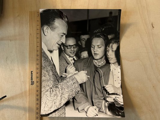 Walter Walt Disney, Original Press Images, 1950s, Photographs, Set