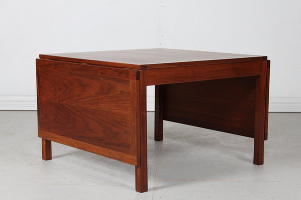 Extendable Coffee Table 5362 in American Walnut with 2 Drop-Down
