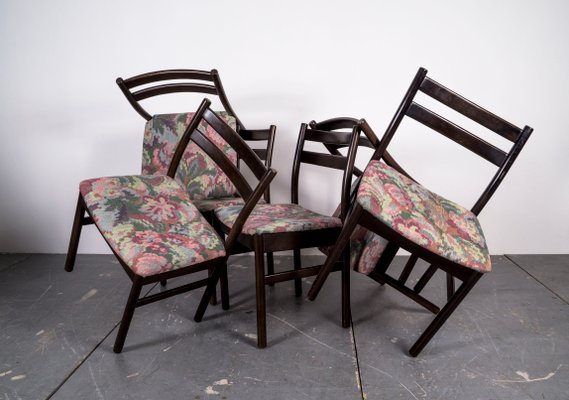 Vintage Dining Chairs by Gillis Lundgren for Ikea, Set of for