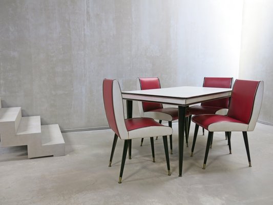 Mid Century Esszimmer Set Von Umberto Mascagni 1950er Bei Pamono Kaufen