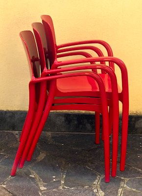 Tiffany Chairs by Marcello Ziliani for Casprini, Set of 3 for sale