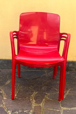 Chaises Tiffany par Marcello Ziliani pour Casprini, Set de 3 en
