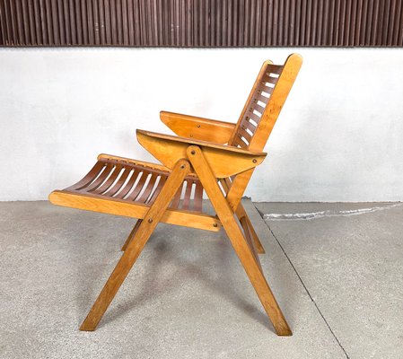 Early Edition Model Rex Lounge Folding Chair by Niko Kralj for