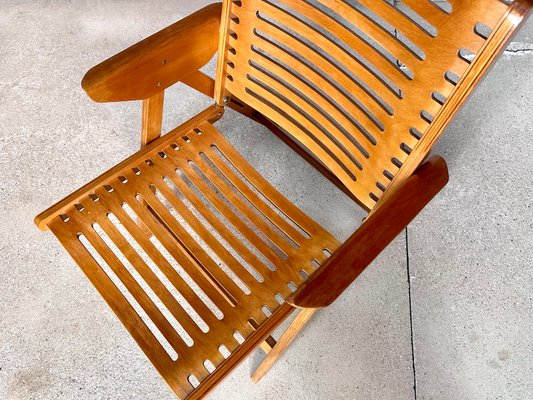 Early Edition Model Rex Lounge Folding Chair by Niko Kralj for