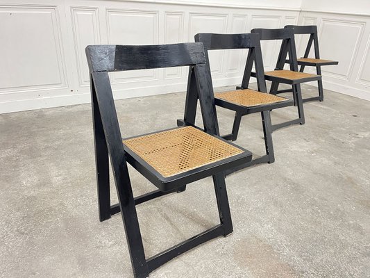 Aldo Jacober Folding Chairs by Aldo Jacober, 1960, Set of 4 for