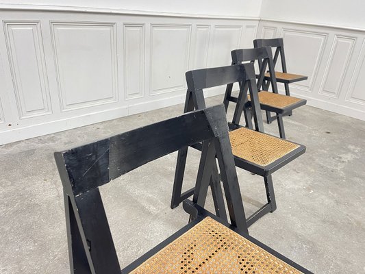 Aldo Jacober Folding Chairs by Aldo Jacober, 1960, Set of 4 for