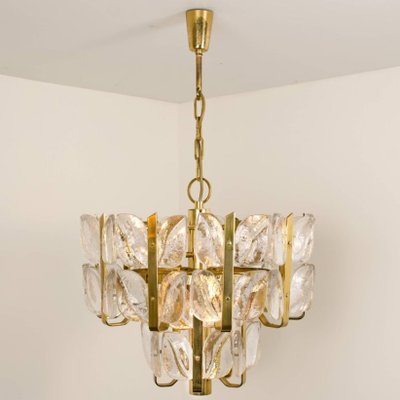 Glass And Brass Pendant Light mid century florida glass brass pendant light from kalmar 2