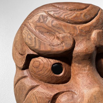 Wooden Kijin-Kei Oni Mask, 1920s for sale at Pamono