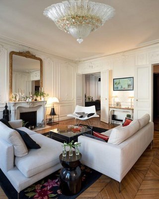 Murano Glass Ceiling Light attributed to Barovier & Toso, Italy