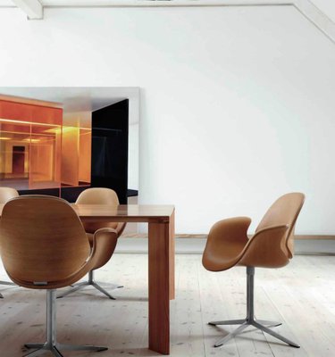 Salto and Sigsgaard Council Chair in Walnut by Kasper Salto