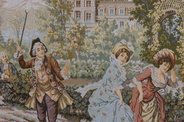 アメリヴィンテージ  GOBELINS TAPESTRY TOPS French Gobelin Tapestry framed - Embroidery - Tapestry - Patchwork