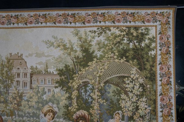 Gobelin Wiehler, tapisserie des Gobelins faite main, point d'aiguille, tapisserie cousue à la main, art mural, décoration d'intérieur vintage, décoration murale - France